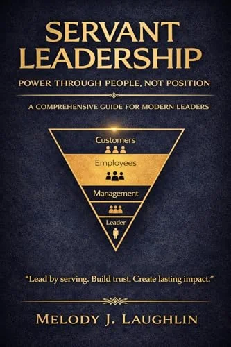 Servant Leadership book cover by Melody J. Laughlin